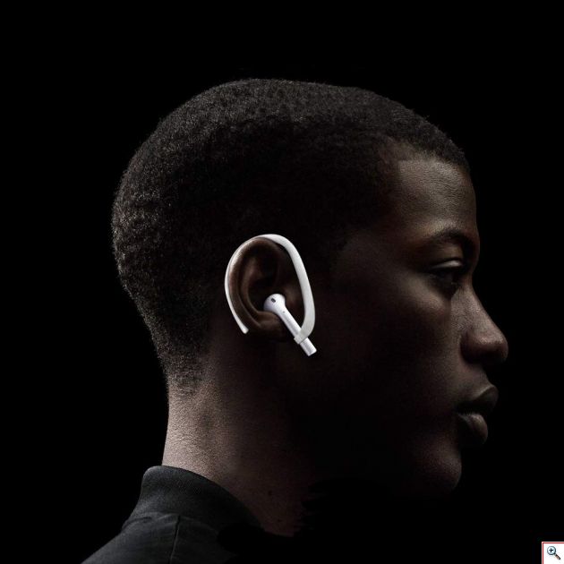 AirPods Hook - Γάντζοι Αυτιού για AirPods Black