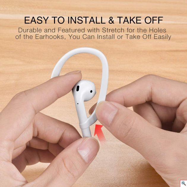 AirPods Hook - Γάντζοι Αυτιού για AirPods Black
