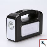 Ηλιακό Σύστημα Φωτισμού & Φόρτισης με Πάνελ 3,5W, Μπαταρία, Φακό 200LM & Φωτιστικό 400LM + 3 Λάμπες LED 150 Lumens