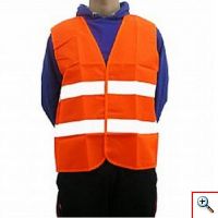 Γιλέκο Ασφαλείας Ανακλαστικό Φωσφοριζέ