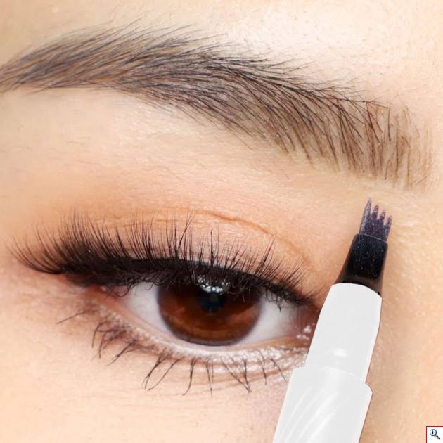 Glamza Fine Sketch Tattoo Fork Liquid Eyebrow Pen