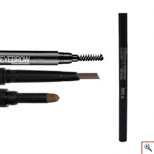 Μολύβι Φρυδιών 3 σε 1 & Μακιγιάζ Ματιών - Glamza Eyebrow 3 in 1 Liner Pen