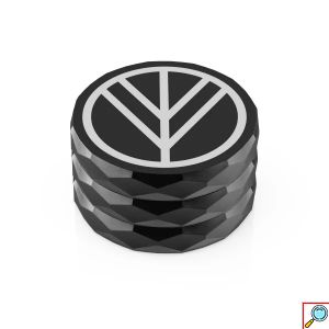 Μεταλλικό Κοφτερό Grinder Ξυρών Βοτάνων Norddampf - 3 Parts