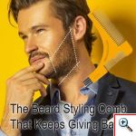 Χτένα Περιποίησης για Μούσι & Μουστάκι - Groomarang Beard Styling Comp