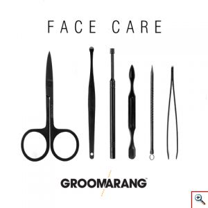 Σετ Περιποίησης Προσώπου - Νυχιών - 15 Τεμάχια Groomarang - Ultimate Mens Grooming Kit