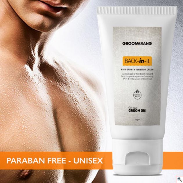 Groomarang Hair Growth Inhibitor Cream 50ml για αποτελεσματική μείωση της τριχοφυΐας