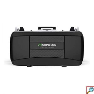 3D VR Headset Ρυθμιζόμενα Γυαλιά Εικονικής Πραγματικότητας με Ακουστικά Shinecon για Smartphone Κινητά 4.7 έως 6 Ίντσες