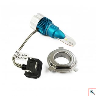 Φώτα LED Αυτοκινήτου 2 X 30W H4 12V/24V IP65 Headlight (60W 6000LM) 6500K mi2