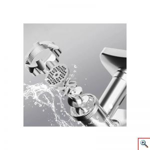 Ηλεκτρική μηχανή παραγωγής κιμά-Κρεατομηχανή 2 σε 1 2000W Haeger HG-3378