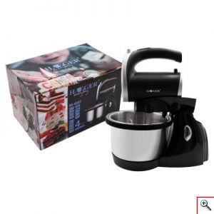 Ισχυρό Μίξερ Χειρός Turbo 5 Ταχυτήτων με Κάδο Haeger