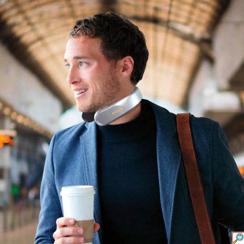 Άνετη Επαναφορτιζόμενη Ασύρματη USB Θερμάστρα Λαιμού 