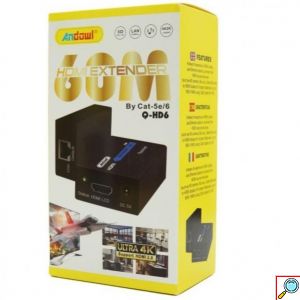 HDMI Extender έως 60m - Μετάδοση 1080P - Andowl