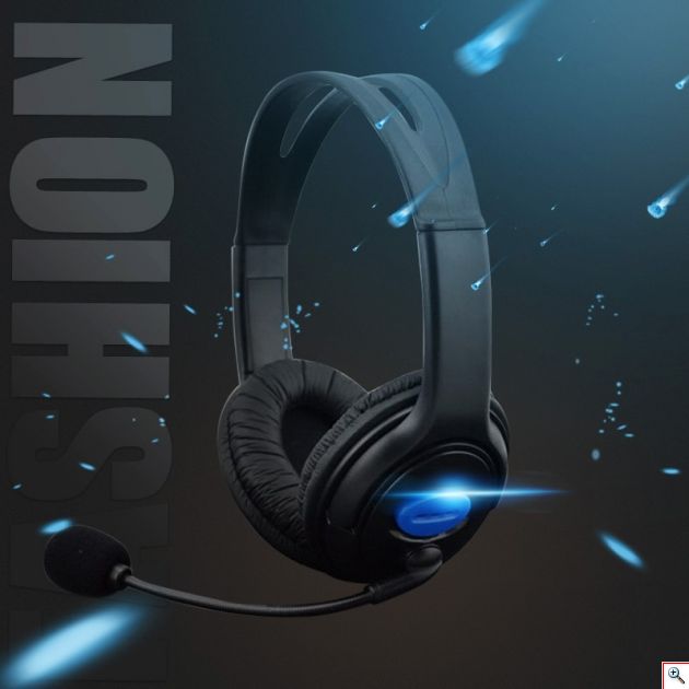 Ακουστικά Gaming με Ρυθμιζόμενο Μικρόφωνο PS4, X ONE & PC Headset - Headphones w/ Mic for Playstation 4, Xbox X-one