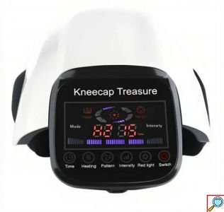 Θερμαινόμενη Συσκευή Μασάζ Γονάτου 3 σε 1 με Θερμότητα και Δόνηση 2600mAh