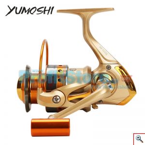 Μηχανισμός για Καλάμι Ψαρέματος με 12 Ρουλεμάν & Οδηγό Πετονιάς Yumoshi HF-7000