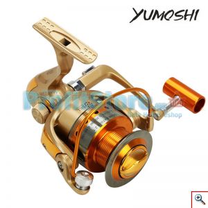 Μηχανισμός για Καλάμι Ψαρέματος με 12 Ρουλεμάν & Οδηγό Πετονιάς Yumoshi HF-7000