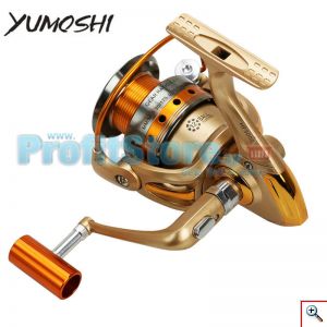 Μηχανισμός για Καλάμι Ψαρέματος με 12 Ρουλεμάν & Οδηγό Πετονιάς Yumoshi HF-7000