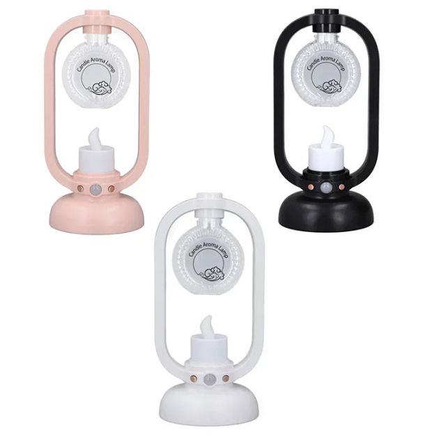 Συσκευή Αρωματοθεραπείας Αιθέριων Ελαίων 50ml για Χαλάρωση και Ευεξία – Candle Aroma Lamp