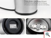 Ηλεκτρικός Μύλος Άλεσης Καφέ 200W DSP - Silver