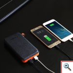 Ηλιακή Μπαταρία Φορτιστής με 4x Ηλιακά Πάνελ Υψηλής Ισχύος 2A - Foldable Solar Power Bank