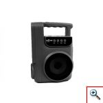 Ηλιακό Φορητό Bluetooth Ηχείο - Φακός, Camping, Έξτρα Φωτιστικό με Καλώδιο, FM Radio, Υποδοχή Κάρτα Μνήμης, USB, 2 προβολείς, χερούλι, CCLAMP