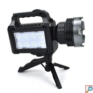 Φορητό Ηλιακό Σύστημα Φωτισμού με 3 LED Λάμπες & Φακό - Power Bank Φορτιστή Μπαταρίας 6000mAh με Τρίποδο