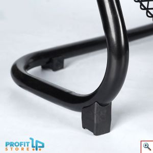 Ηλιακός Φορητός Επιδαπέδιος Ανεμιστήρας 36cm με Επαναφορτιζόμενη Μπαταρία 12000mAh 15W Τριών Ταχυτήτων & USB Powerbank Έξοδο Φόρτισης - Μαύρο