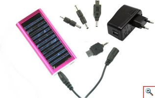 Ηλιακός Φορτιστής για Κινητά, iPod, MP3, MP4, Solar Power Charger