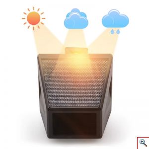 Ηλιακός Αδιάβροχος Συναγερμός - Προβολέας, Ασύρματος με Αισθητήρα Κίνησης, Δυνατή Σειρήνα & Τηλεχειριστήριο, IP65, HS-N911F