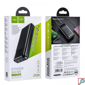 Powerbank 20000 mAh με 2 Θύρες USB και Φωτεινή Ένδειξη - Hoco
