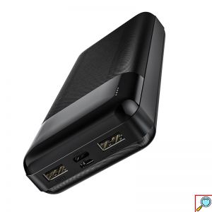 Powerbank 20000 mAh με 2 Θύρες USB και Φωτεινή Ένδειξη - Hoco
