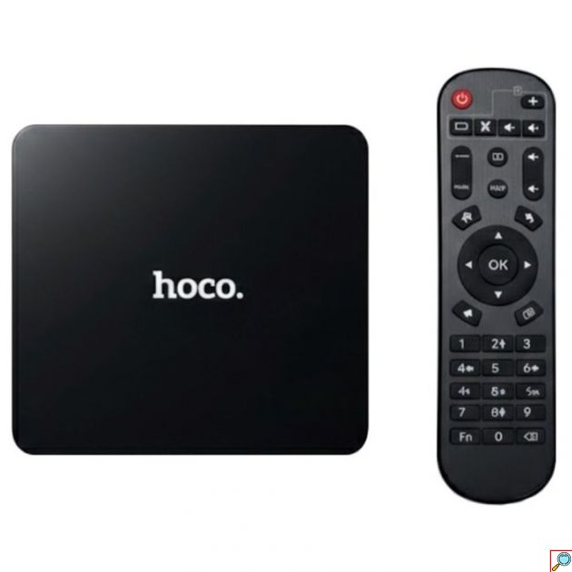 Hoco Plus 4K UHD TV Box με Android 12, Wi-Fi Dual Band και 4GB RAM