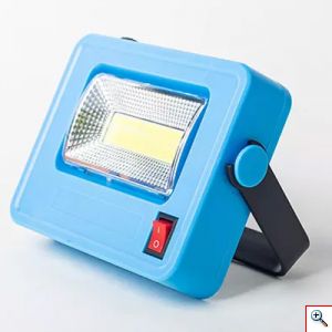 Μίνι Ηλιακό Σύστημα Φωτισμού LED 3W COB με Φωτοβολταϊκό Πάνελ & 1 Κρεμαστή Λάμπα 2W & Φορτιστής USB Power Bank - Holsten Bossen® Solar Camping Lights