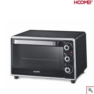 Hoomei® Ηλεκτρικό Φουρνάκι 1600W 23lt Χωρίς Εστίες - με Χρονοδιακόπτη & Ρυθμιζόμενο Θερμοστάτη HM-5223