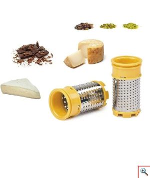  Επαναφορτιζόμενος Ηλεκτρικός Τρίφτης Τυριού & Άλλων Τροφίμων 2 Λεπίδων Χειρός της Hoomei®