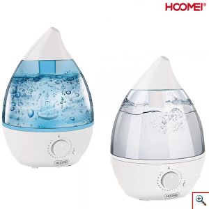 Hoomei® Συσκευή Αρωματοθεραπείας - Υγραντήρας Υπερήχων Χώρου με LED Φωτισμό - Aroma Diffuser HM-2243 σε Διάφορα Χρώματα