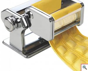 Hoomei® Χειροκίνητη Μηχανή Φύλλου & Ζυμαρικών με Ρυθμιζόμενο Πάχος Κοπής HM-5115