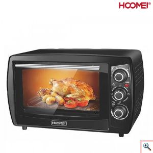 Hoomei® Ηλεκτρικό Φουρνάκι 1200W 18lt Χωρίς Εστίες - με Χρονοδιακόπτη & Ρυθμιζόμενο Θερμοστάτη HM-5218