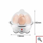 Hoomei® Βραστήρας Αυγών 350W με 7 Θέσεις HM-5315 σε Διάφορα Χρώματα