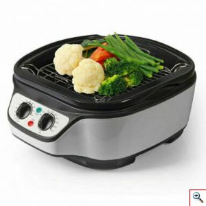 Hoomei® Πολυμάγειρας 1500W με Χωρητικότητα 5lt και με 8 Λειτουργίες Μαγειρέματος 8 σε 1 HM-5350