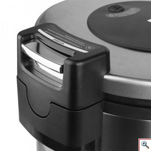 Ηoomei® Βραστήρας Ρυζιού 1900W με Αποσπώμενο Αντικολλητικό Εσωτερικό Δοχείο Αλουμινίου Χωρητικότητας 16lt & Καπάκι με Έξοδο Ατμού HM-5390