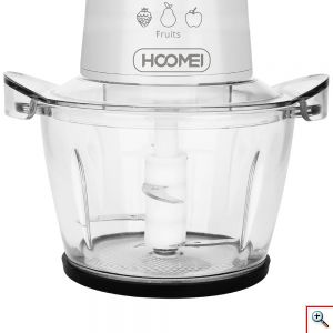 Hoomei® Multi-Πολυκόφτης 200W με Δοχείο 1lt & Λεπίδες από Ανοξείδωτο Ατσάλι HM-6260