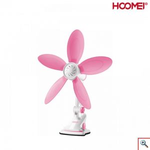 Hoomei® Μίνι Φορητός Επιτραπέζιος Ανεμιστήρας Clip-On 7W 33cm με Ρυθμιζόμενη Περιστροφή 360° σε Διάφορα Χρώματα
