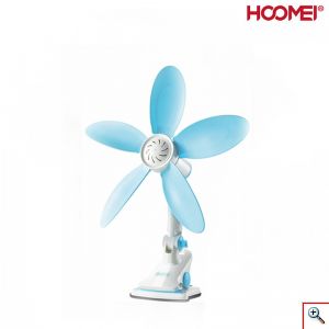 Hoomei® Μίνι Φορητός Επιτραπέζιος Ανεμιστήρας Clip-On 7W 33cm με Ρυθμιζόμενη Περιστροφή 360° σε Διάφορα Χρώματα