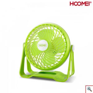 Hoomei® Μίνι Φορητός Επιτραπέζιος Ανεμιστήρας USB 3W 18cm με 2 Ταχύτητες σε Διάφορα Χρώματα