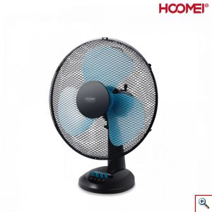 Hoomei® Επιτραπέζιος Περιστρεφόμενος Ανεμιστήρας 50W με Διάμετρο 40cm - Άξονα Περιστροφής 180° & 3 ΤαχύτητεςHoomei® Επιτραπέζιος Περιστρεφόμενος Ανεμιστήρας 50W με Διάμετρο 40cm - Άξονα Περιστροφής 180° & 3 Ταχύτητες