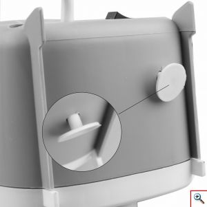 Hoomei® Επιδαπέδιο Αερόθερμο 600W με Ρυθμιζόμενο Θερμοστάτη & Ενδεικτική Λυχνία Λειτουργίας HM-8825
