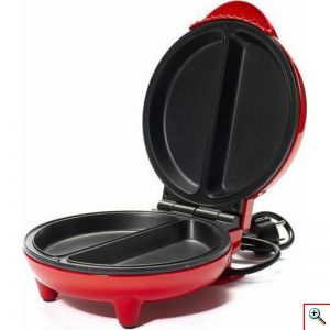 Hoomei® Ηλεκτρική Ομελετιέρα 750W με Αντικολλητικές Πλάκες - Αντιολισθητικά Πόδια & Αντιθερμική Λαβή HM-5848