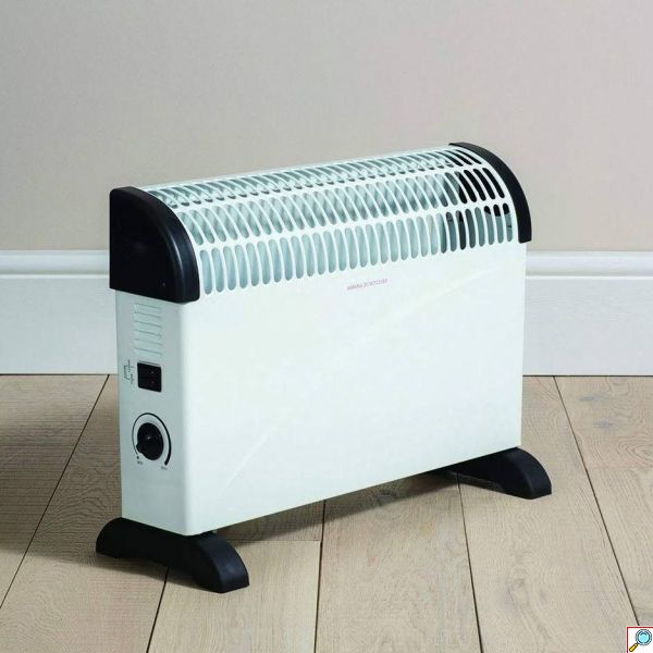 Hoomei Επιδαπέδιος Θερμοπομπός 2000W με 3 Επίπεδα Θέρμανσης, Ρυθμιζόμενο Θερμοστάτη και Σύστημα Ασφαλείας 