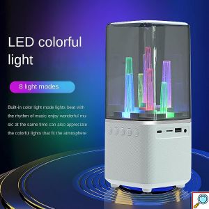 Hotbox Ηχείο Bluetooth 5W με LED - Συνδεσιμότητα με AUX / 3.5mm, MicroSD, USB